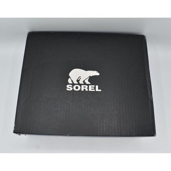 Sorel Womens Size 9 Harlow Lace Velvet Tan Blackened Brown Waterproof Boots - Picture 11 of 12